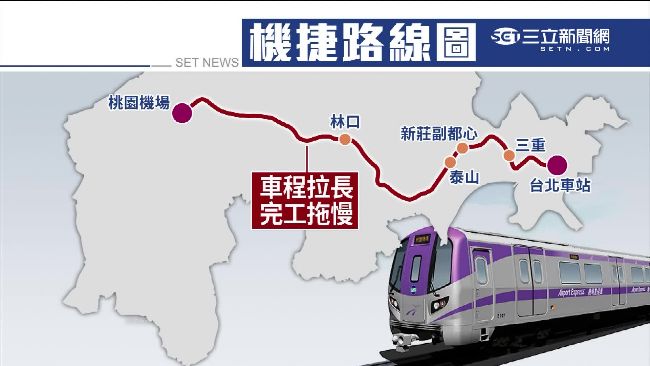 耗20年！機場捷運為了新北截直取彎