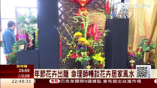 春節居家花卉能招財　詹惟中教你挑