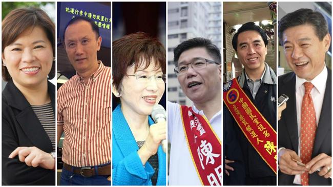 國民黨黨主席之爭　這些人都領表了！