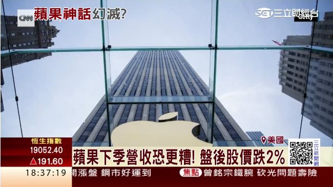 愛瘋銷售差！蘋果本季營收恐首度下滑