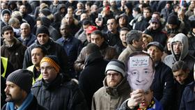 法國大罷工－圖／路透社／達志影像