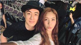 林昕陽,雷瑟琳　圖／翻攝自林昕陽臉書