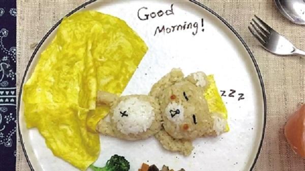 為女兒拚了　她做出220種創意早餐