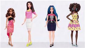 ▲不同身材的芭比娃娃。（圖／翻攝自芭比官網）
http://www.barbie.com/en-us 