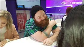 Angry Pug,台灣,國旗,遊戲實況 
圖／記者黃郁棋攝影