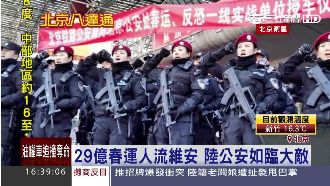 陸春運反恐啟動　鐵鷹突擊隊上陣巡邏