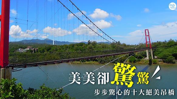美美卻驚驚　步步驚心的十大絕美吊橋