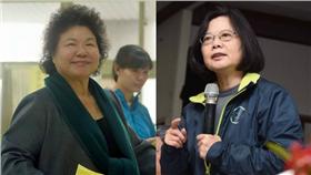 陳菊,蔡英文-翻攝自陳菊、蔡英文臉書