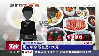 餐廳拚尾牙大缺工　時薪只給115元