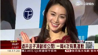 睽違13年登台！酒井法子凍齡有術