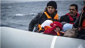 難民船沉船(圖／美聯社／達志影像)