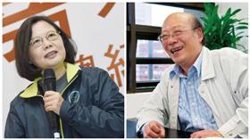 蔡英文、李茂生（圖／翻攝自臉書）