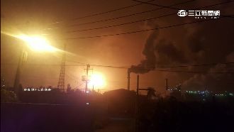 中油燃燒塔火光四色　民眾嚇壞不敢睡
