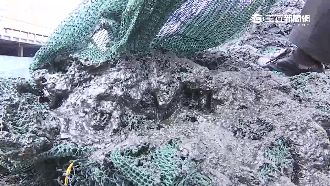 醉男心情不好　點火燒旗幟、漁網洩憤