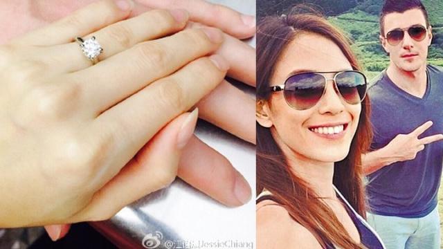 J女郎婚了！江語晨賭城嫁美國機師