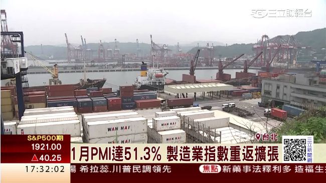 GDP保1疑慮　PMI連四個月擴張