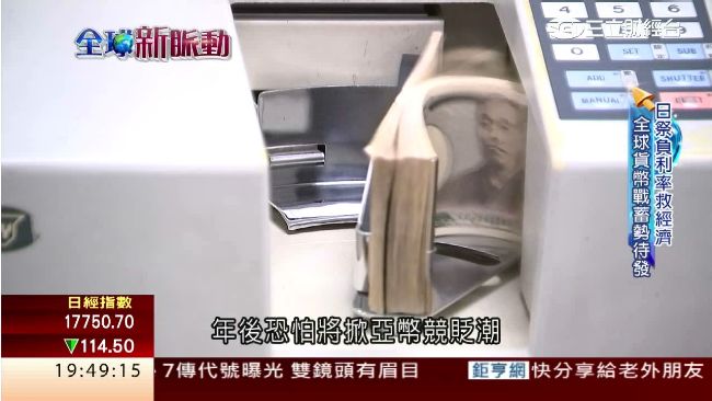 日狠招祭負利！恐掀貨幣大戰延燒全球