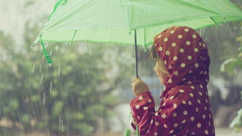 只要搜尋「天氣」　就會有貼心小圖示
