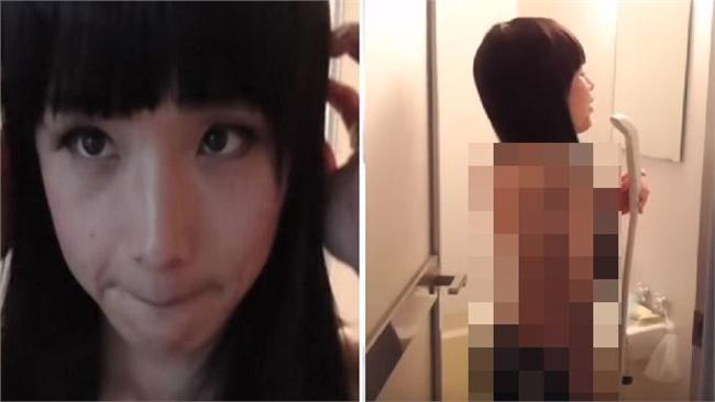 少女直播洗澡畫面　脫光後我拳頭硬了