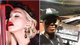 ▲瑪丹娜演唱會彩排。（圖／翻攝自rickeypageot instagram）