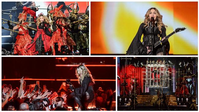 瑪丹娜創最晚開唱紀錄　霸氣登場嗨翻