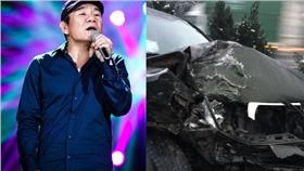 趙傳車禍 組圖/翻攝自趙傳微博