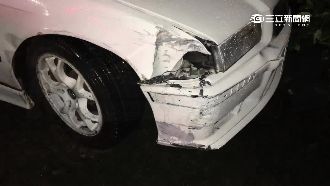 男子酒駕亂撞　被逮竟向警撒嬌倒懷裡