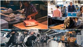 築地市場(記者林敬旻攝)