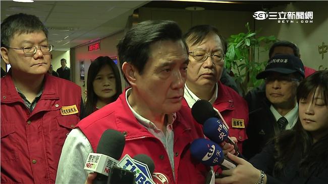 坐鎮災變中心　馬：只怕大家不團結