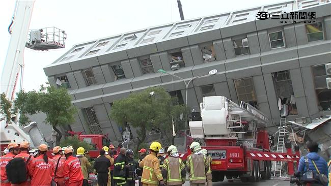 圖輯／台南6.4大地震現場畫面彙整