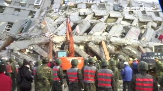 追維冠倒塌原因　疑與混凝土品質有關