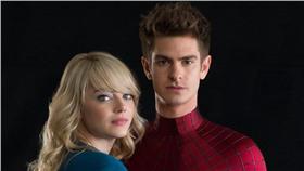 安德魯加菲爾德,艾瑪史東,蜘蛛人　圖／翻攝自臉書