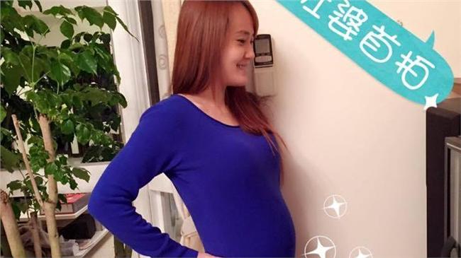 黃雨欣大方曬孕肚照　享受當孕婦生活