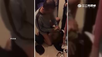 家暴男作勢拗斷手指　4兒PO網求救