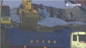 台南大雨恐影響救災！國軍急蓋防水布