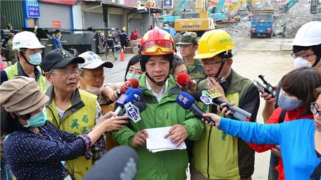 林明輝妻曾任職建管單位？賴清德否認