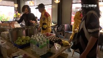 店家無限量供餐　化身搜救人員休息站