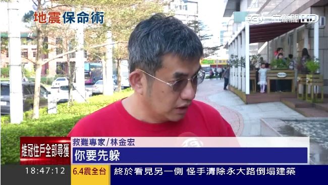地震來時躲哪裡？專家：柱子下較安全