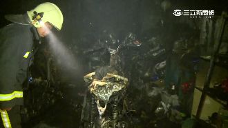 透天厝火警五人困　熱血義消摔傷腰