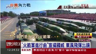 解放軍推MV秀軍力　向美宣示意味濃