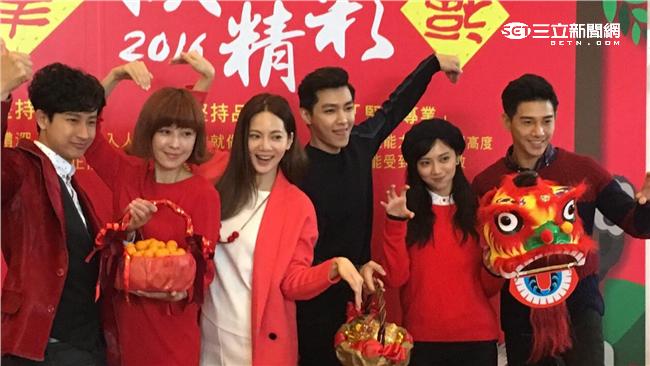 三立電視開工團拜　華流明星齊道賀！