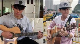 林書豪,林俊傑　圖／翻攝自臉書影片、照片