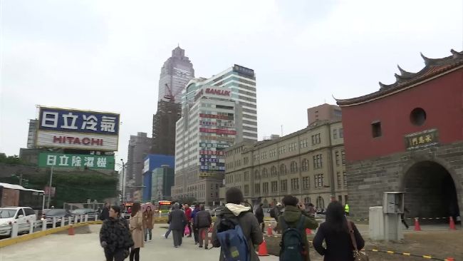 北門周邊廣告百百款　商家挺柯P統一