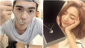 林靖哲,郭雪芙傳緋聞 （圖／翻攝自林靖哲、郭雪芙Puff臉書）