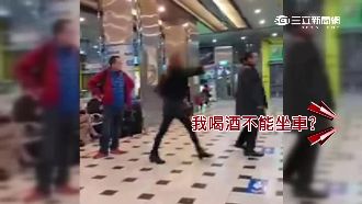 喝酒想搭客運遭拒　夫妻大鬧轉運站