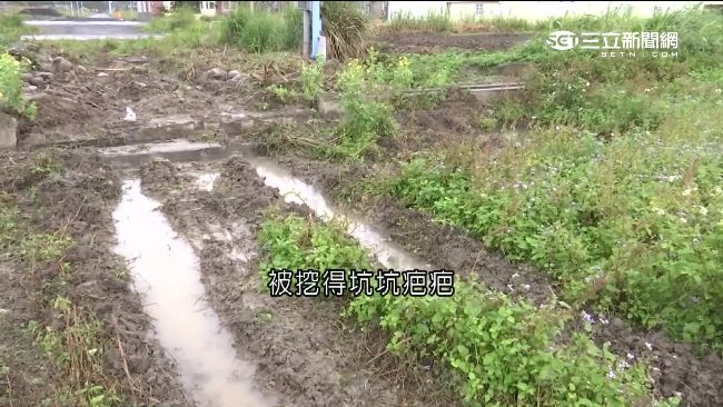 退重劃區仍被挖！女地主控立委炒地皮