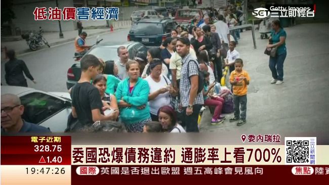 OPEC四國凍產　委國恐爆債務違約