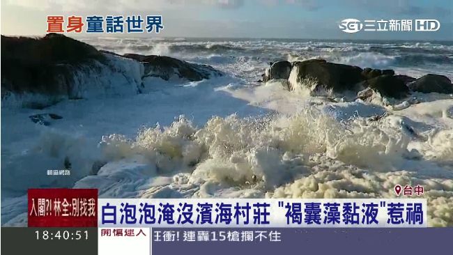 雪白泡沫覆蓋村莊　全因「它」惹禍