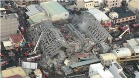 維冠,台南,震災-翻攝自國防部發言人臉書