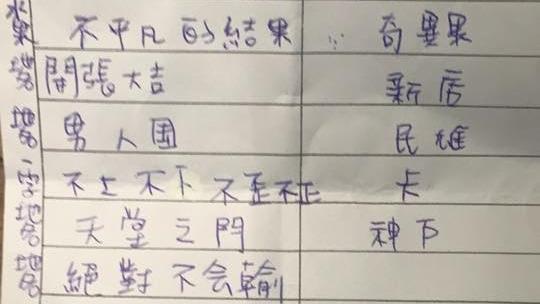 燈謎想破頭　「絕對不會輸」到底是哪